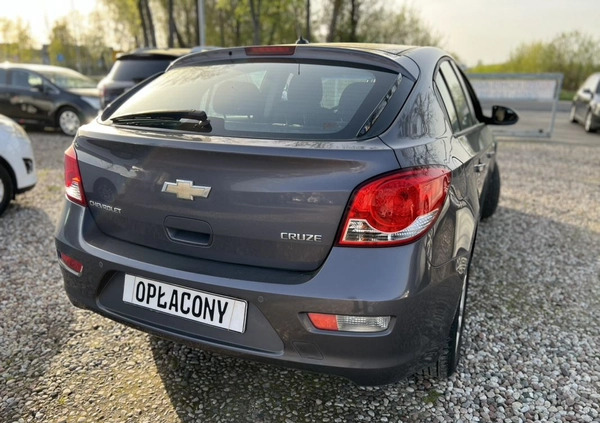 Chevrolet Cruze cena 23400 przebieg: 166000, rok produkcji 2013 z Ostrołęka małe 352